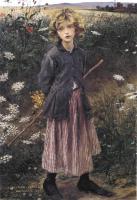 Jules Bastien-Lepage - Jeune Fille Young Girl